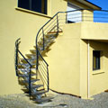 Escalier metal